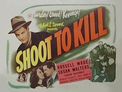 Shoot To Kill (1947) | HD | Film Noir