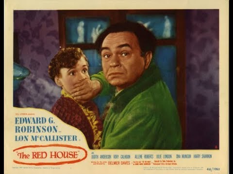 ❤1947 MYSTERY! Edward G. Robinson 'The Red House'  Classic Movie Black & White
