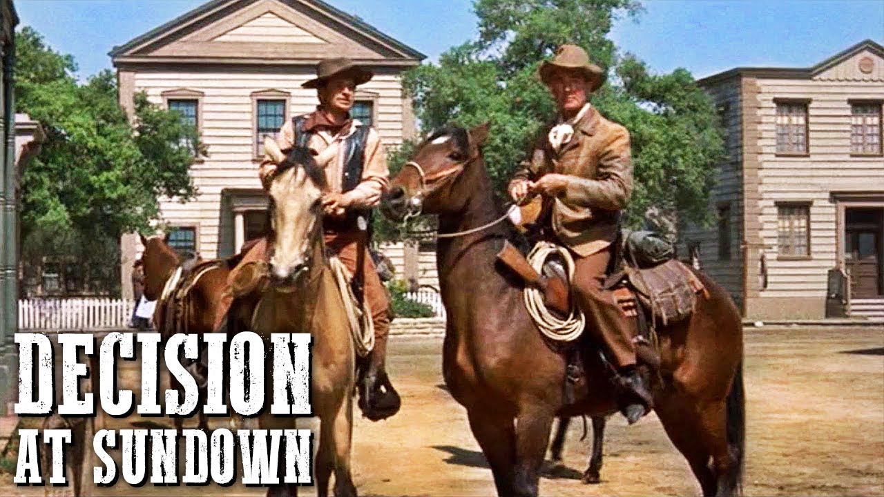 Decision at Sundown | Classic WESTERN MOVIE | Full Length | Free Cowboy Movie | Free Film | English