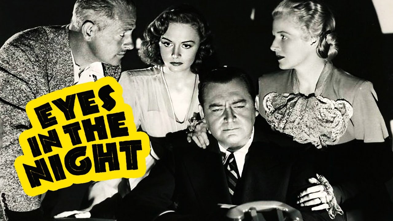 Eyes in the Night (1942) Film Noir, Crime, Mystery Full Length Movie