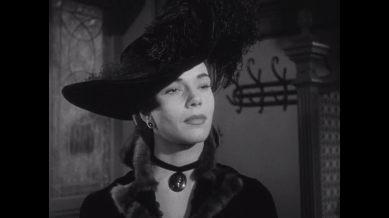 A Dama de Preto (1952) filme de drama completo legendado