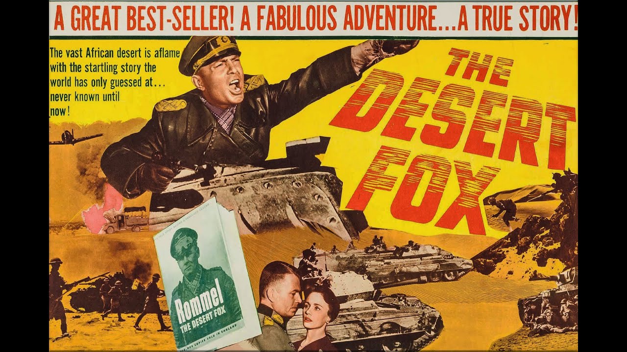 The Desert Fox with James Mason 1951 - 1080p HD Film